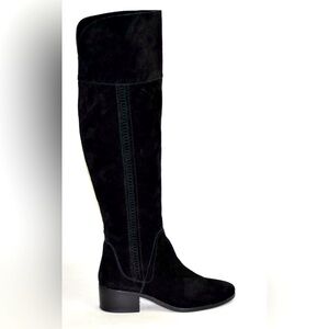 Vince Camuto Kochelda Over the Knee Boots Black Suede Size 7 M